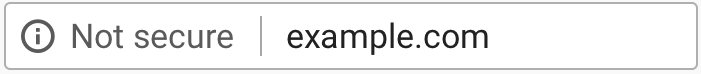 Chrome Not Secure