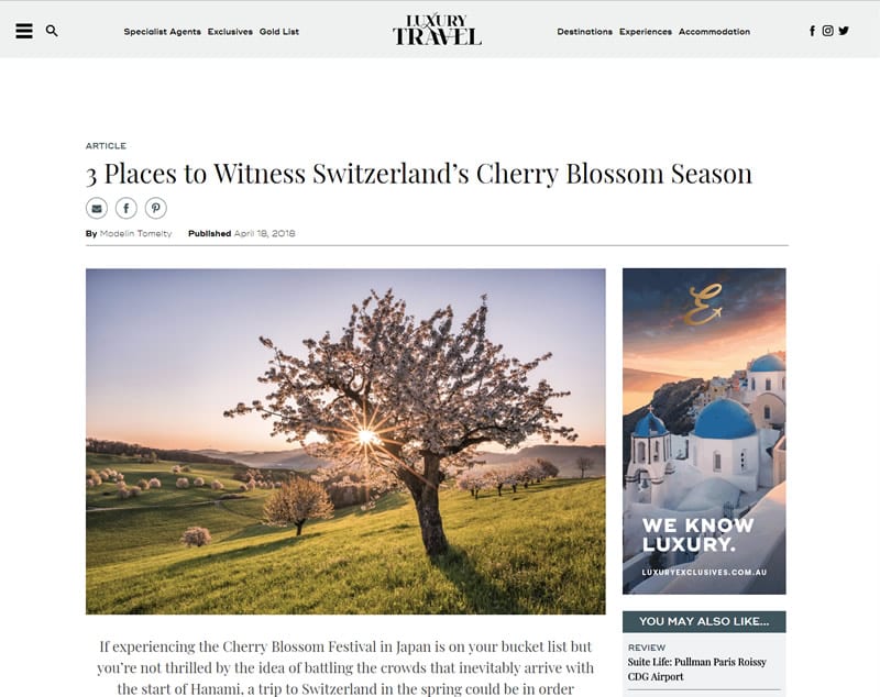 Luxury Travel Magazine - Travel Publisher WordPress Website